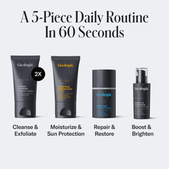 Geologie Retinol Night Cream jar signaling anti-aging renewal benefits.