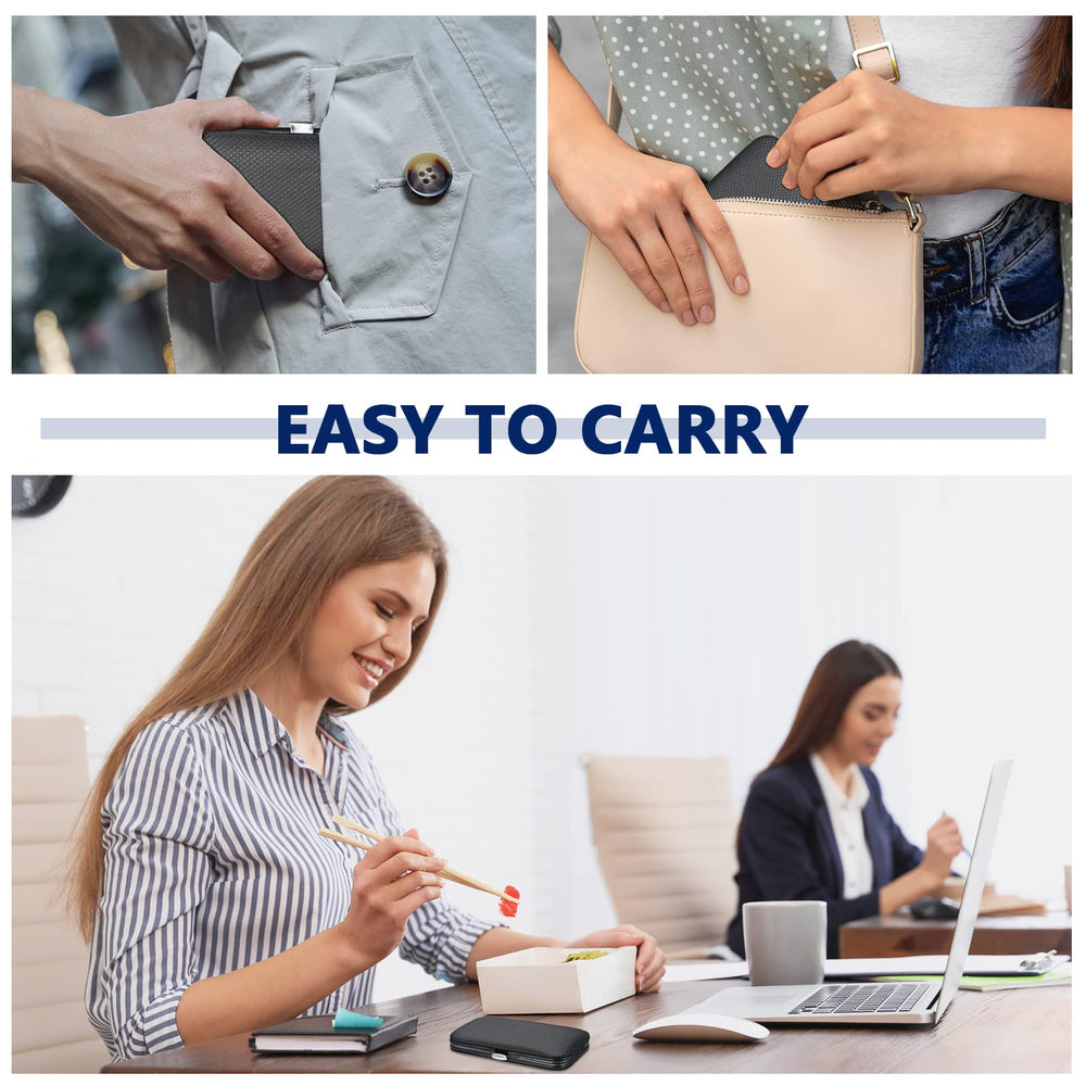 Geosar compact travel case shows light portable design.