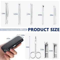 Geosar stainless steel blades offer precise nail trimming.