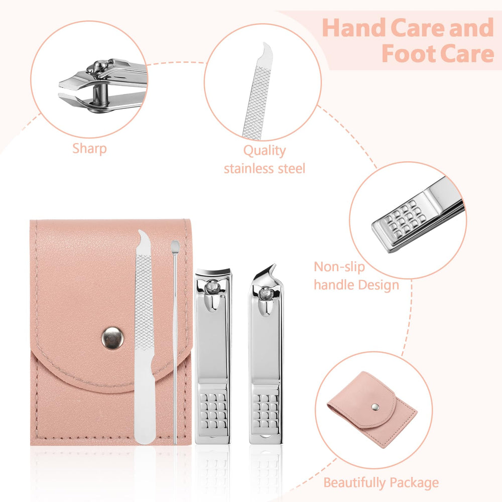 Geosar pink tweezers, reliable grip for accurate grooming.