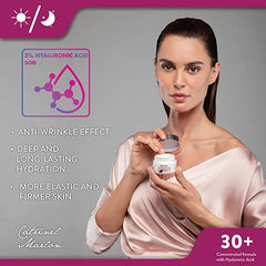 Trylagen texture close-up suggesting smoother skin with Gerovital Evolution.