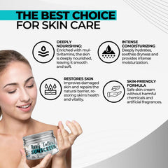 Get Wavy Organics plain packaging emphasizing clean, natural sun care.