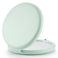 Getinbulk compact mirror in cyan shows 2x magnification for precise touch-ups