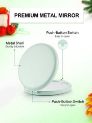 Getinbulk portable makeup mirror fits purses for quick makeup checks