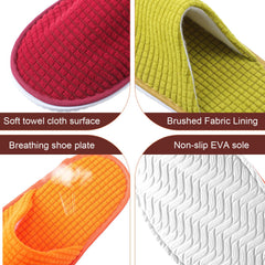 Geyoga washable reusable slippers suitable for hotels, spas, weddings and events.