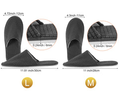 Geyoga washable reusable slippers offer hygiene and comfort for guests.