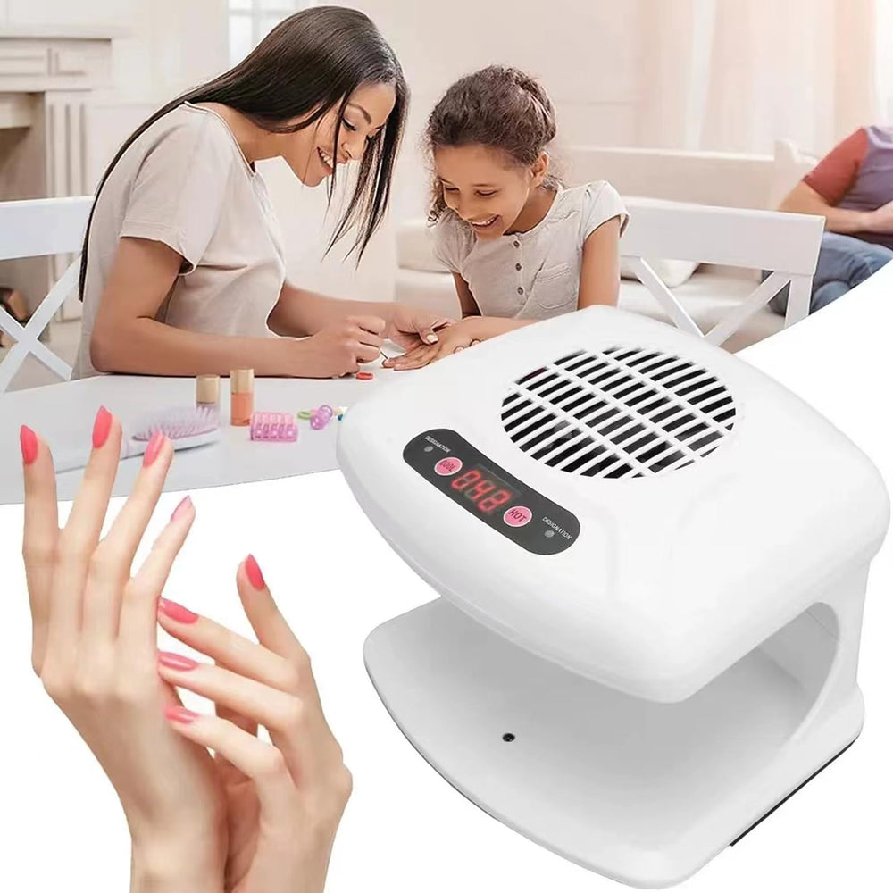GGAIFbp nail dryer auto sensor enables hands-free drying.