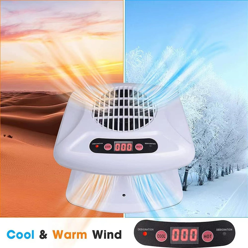 GGAIFbp nail dryer spacious chamber fits multiple nails comfortably.