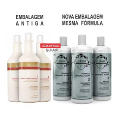 G.HAIR professional salon-grade application kit focus for home use.