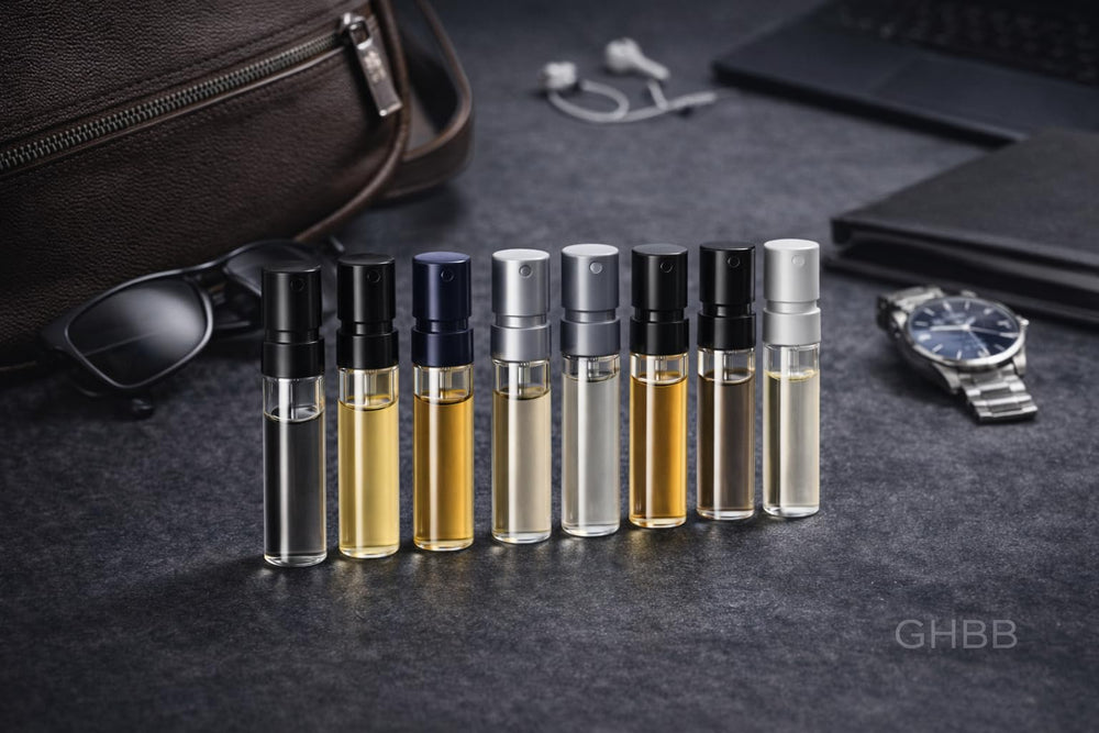 GHBB Cologne 11 giftable pack with premium sampler presentation