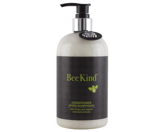 Gilchrist and Soames BeeKind Honey Lemon Verbena conditioner bottle ready for silky shine