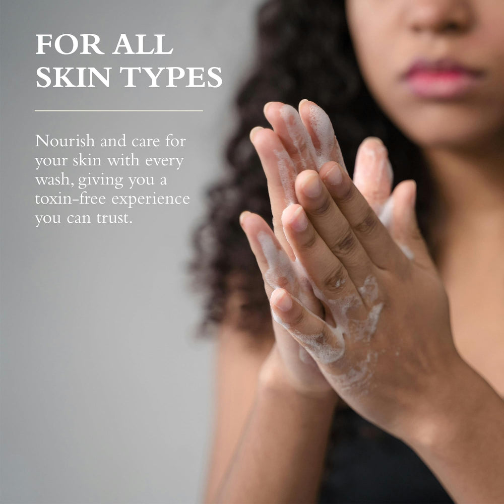 Cruelty-free logo on Gilchrist & Soames Zero% hand wash packaging