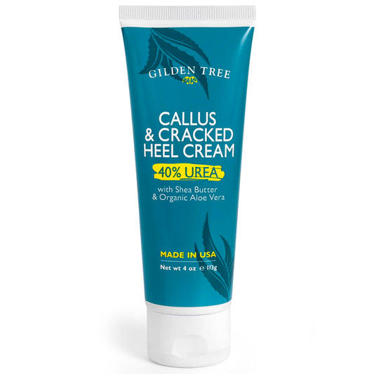Gilden Tree Urea 40% foot cream pump bottle for quick hydration