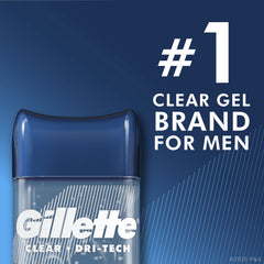 Gillette Clear Dri-Tech Cool Wave bottle cap detail