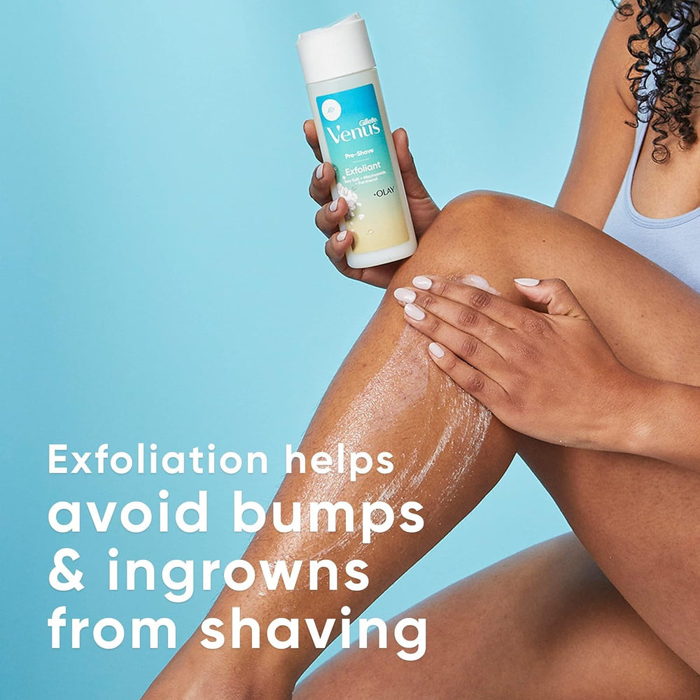 Gillette Venus pre-shave exfoliant with fine buffing particles
