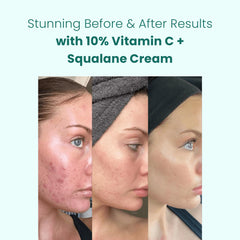 Gin Amber Beauty cream used as makeup primer base