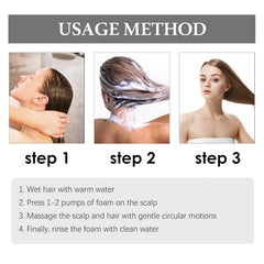 Ginaday ginger plant extract shampoo routine image supports simple daily use