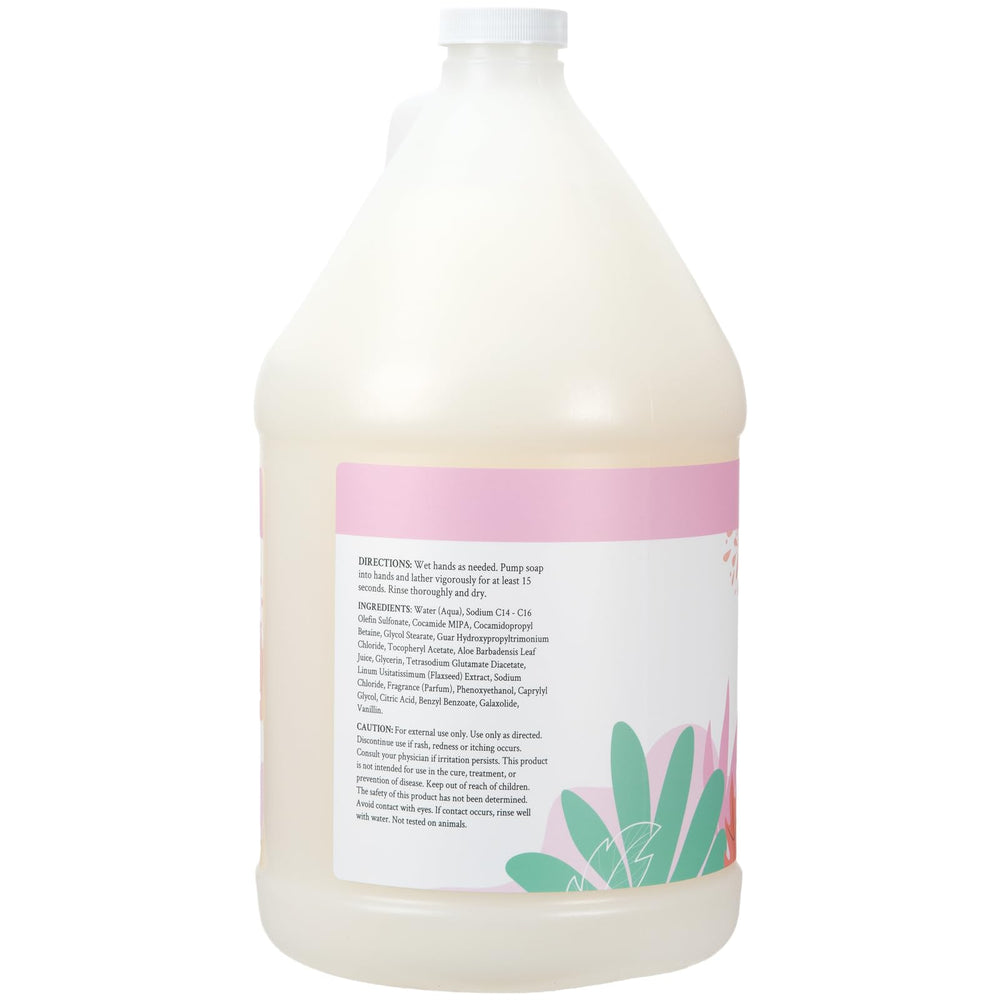 Close-up of creamy lather from Ginger Lily Farms Botanicals hand soap