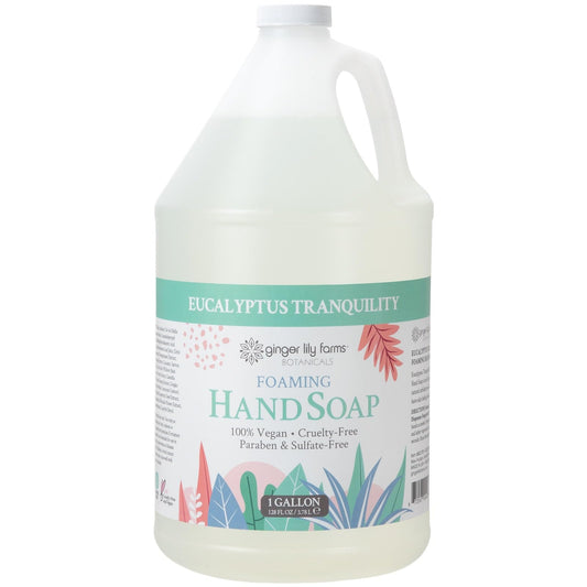 Ginger Lily Farms Botanicals hand soap refill bottle for easy at-home refills