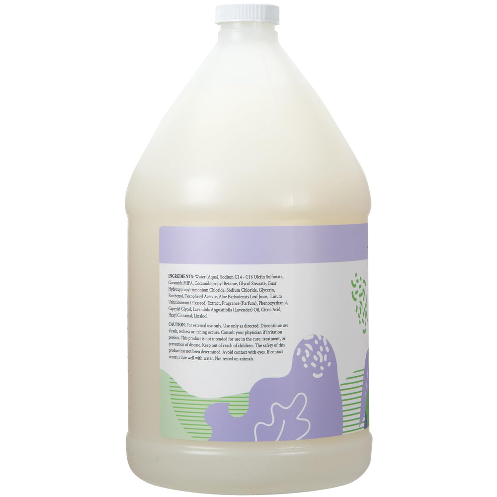 Hair strands showing shine after using Ginger Lily Farms Botanicals Moisturizing Shampoo.