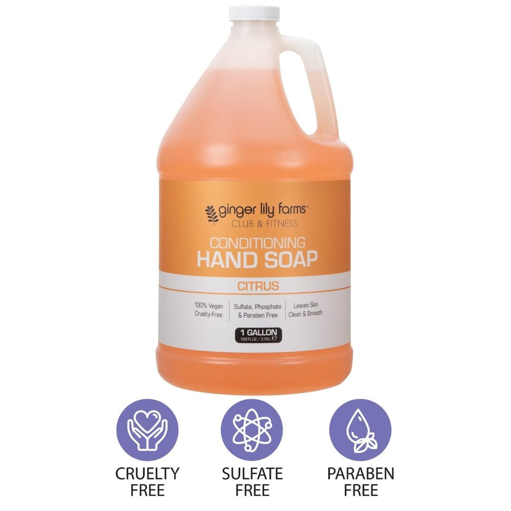 Ginger Lily Farms citrus scent hand soap ideal for daily handwashing