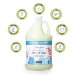 Ginger Lily Farms green tea lemongrass scent closeup bottle