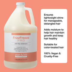 Ginger Lily Farms coconut oil glow close-up for lightweight shine.