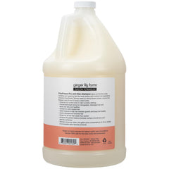 Ginger Lily Farms FrizzFreeze Pro lather close-up for smoother detangled hair.
