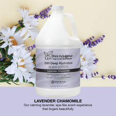 Ginger Lily Farms Shea Indulgence ingredients shot featuring shea butter