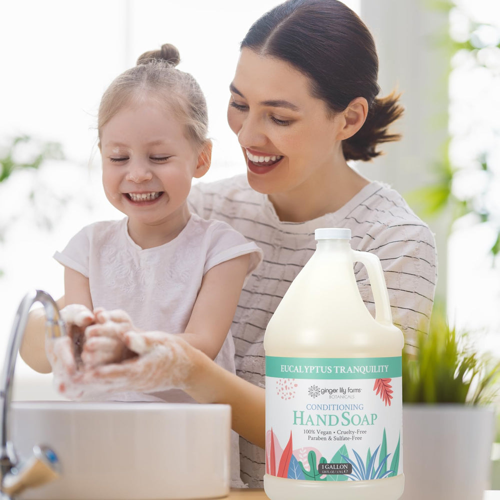 Ginger Lily Farms spa and hotel dispensers setup for convenient use