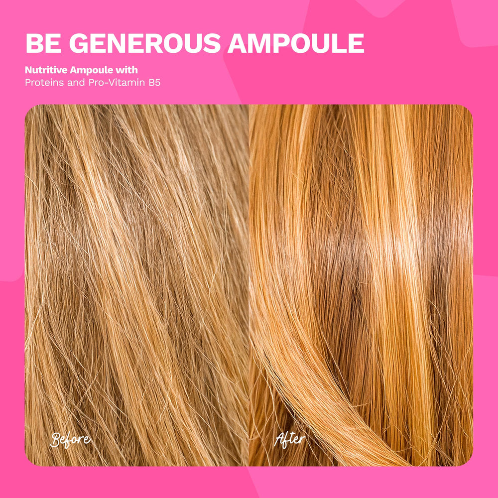 Ginger Milk Nutritive Ampoule features ginger oil and nourishing ingredients.