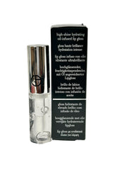 GIORGIO ARMANI Prisma Glass packaging close-up emphasizes premium design