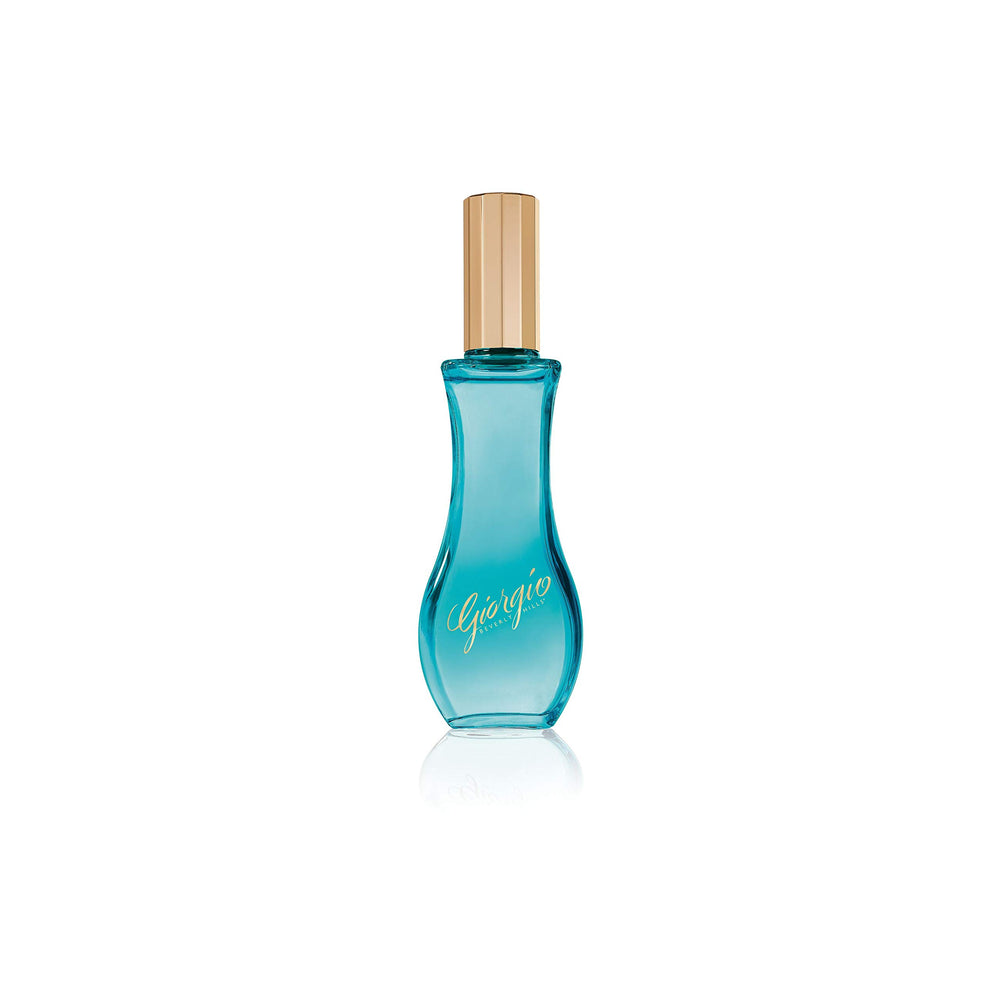 Giorgio Blue box packaging emphasizes premium presentation and ideal gifting.