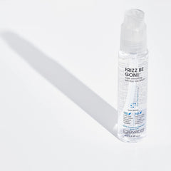 Close-up of hair texture after using GIOVANNI Frizz Be Gone, soft and defined.