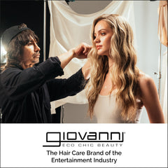 GIOVANNI Mousse shine-finish for a polished look with natural feel.