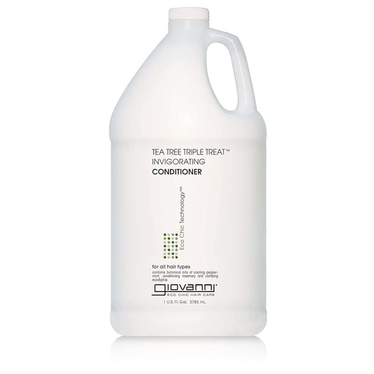 GIOVANNI Tea Tree Triple Treat bottle pour for smooth, even coverage and value.