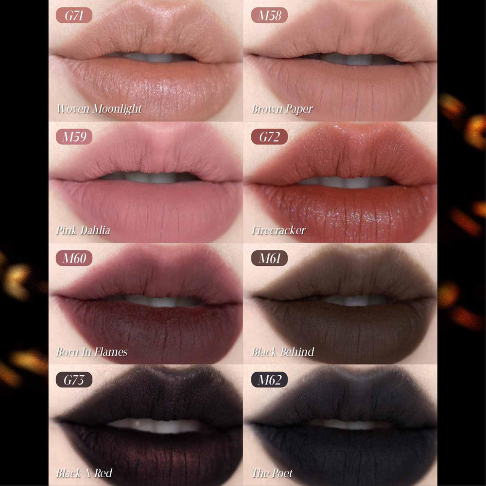GIRLCULT Matte Lip Stain versatile-application offers bold or soft lip options.