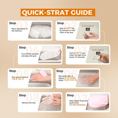 GIRLEARLE paraffin wax for dry cracked skin on hands, feet, and elbows