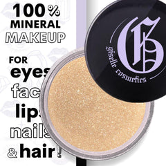 Giselle Green Glitter Eyeshadow for bold, festive eye accents