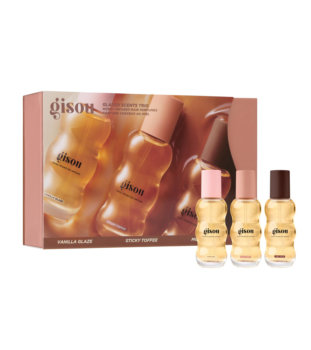 Gisou Hair Perfume Mini after-wash use provides light fragrance and gloss