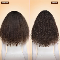 Gisou Honey Gloss Ceramide Therapy Hydrating Shampoo bubbles on scalp visualizes fresh cleansing.