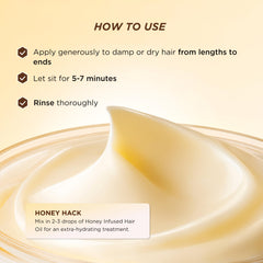 Gisou Honey Gloss Ceramide Therapy routine shot with four steps.