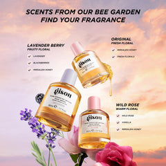 Gisou Honey Infused Hair Perfume travel-size bottle for portability