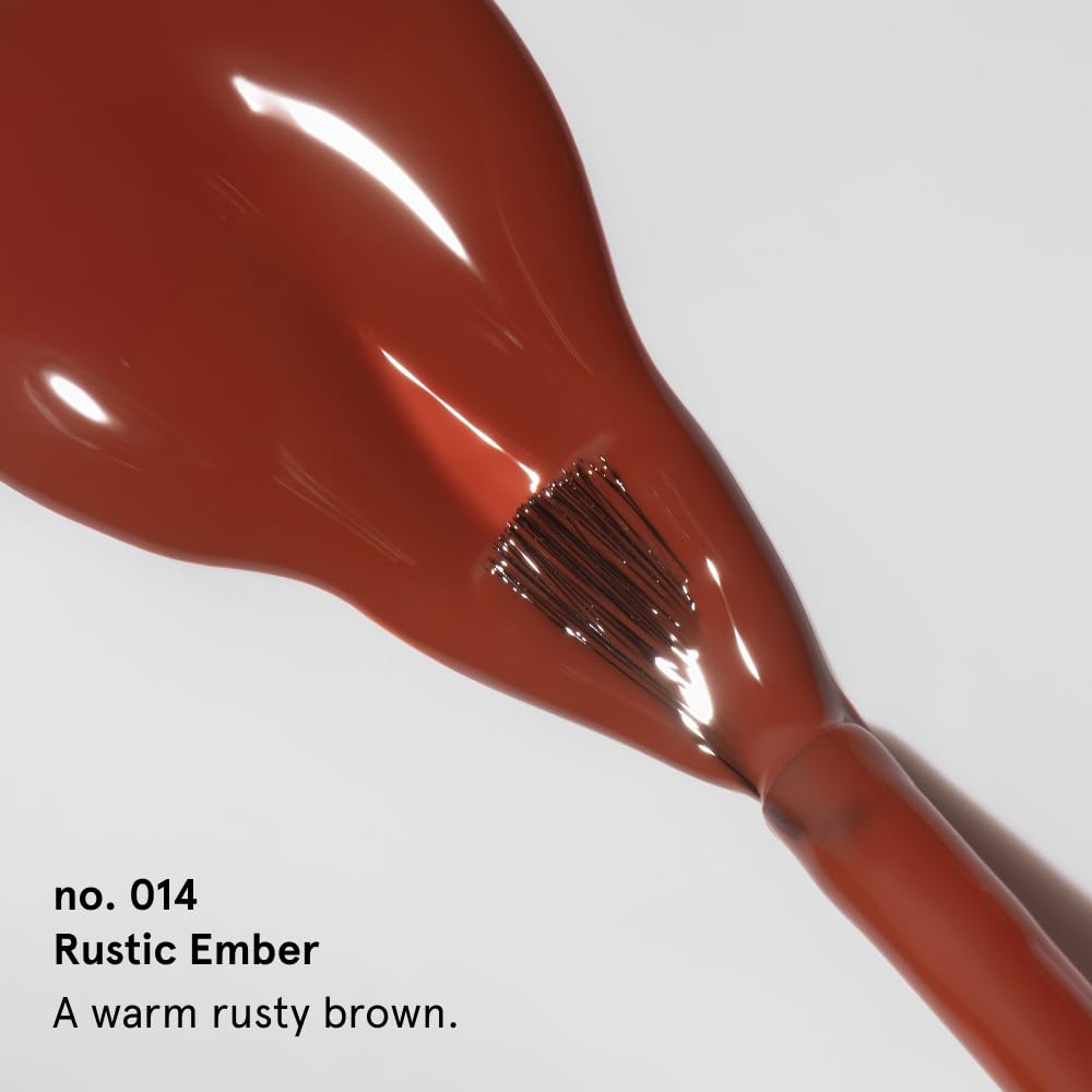 Gitti Rustic Ember yields a glossy, high-shine finish.