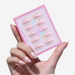 GJZEZ Almond nails deliver comfortable wear and quick at-home manicures.