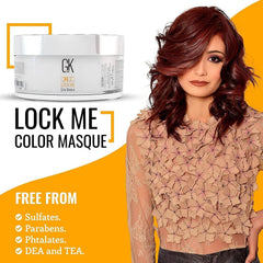 GK Hair Masque creamy texture delivering rich moisture and shine