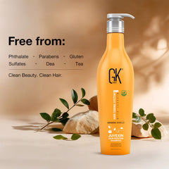 GK HAIR Shield Shampoo lightweight daily-use formula supports detangling