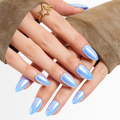 Double-structured GLAMERMAID nails for durability and natural-looking fit