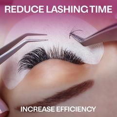 Glamgaze soft PBT lashes feel light on eyelids for comfortable wear