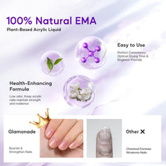Glamonade professional nail tools ensure precise, durable manicures